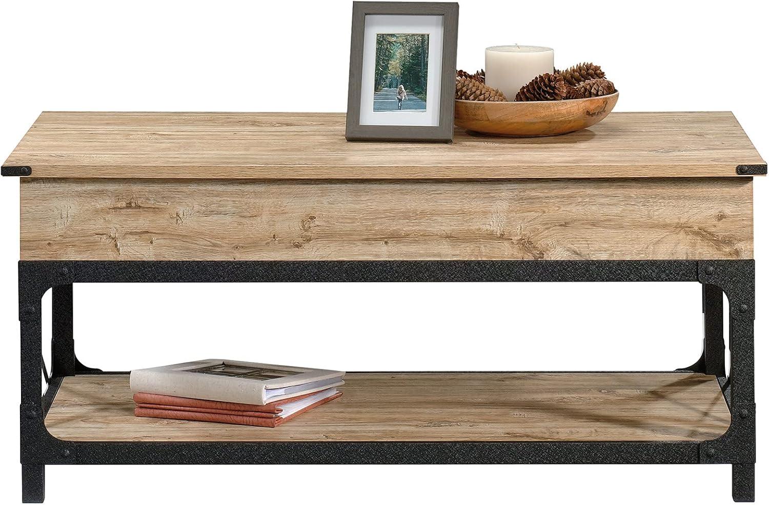 Milled Mesquite Lift-Top Coffee Table with Storage