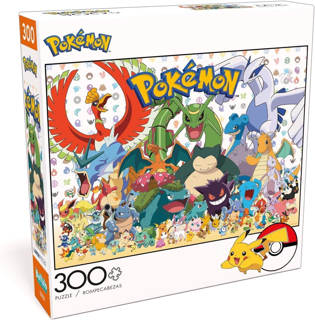 Buffalo Games Pokemon Jigsaw Puzzle, 300 Piece