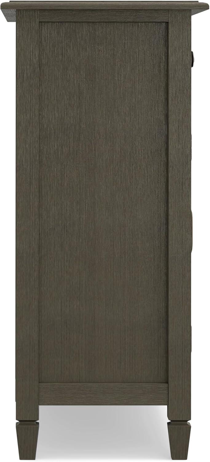 Connaught Solid Wood 2 - Door Accent Cabinet Entryway Storage Cabinet