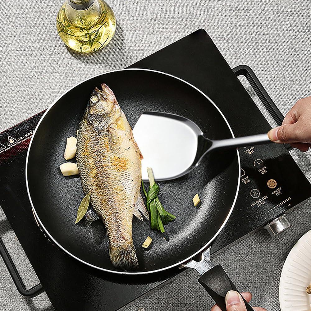 Zhouqiannn 5Pcs/set Stainless Steel Kitchen Cooking Tools Utensil Set Spatula Spoon Dinning Table Runner with 6 Placement Mats Mat Plate Place Mats for Dinner Table Dinner Place Mats Indoor Small