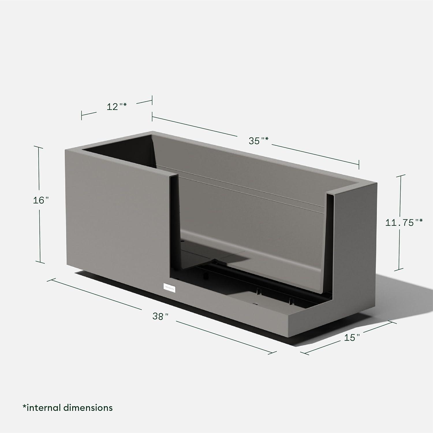 Block Series Long Box Planter