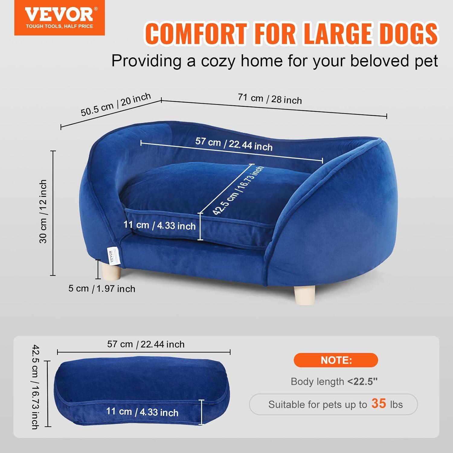 Velvet Pet Bed