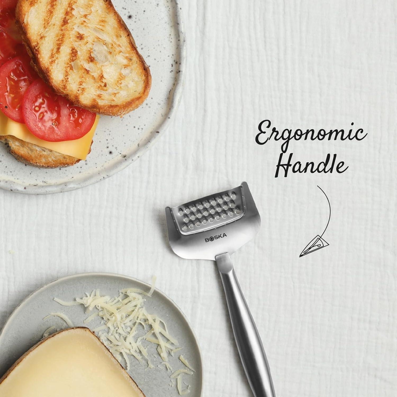 Boska Stainless Steel Ergonomic Cheese Grater
