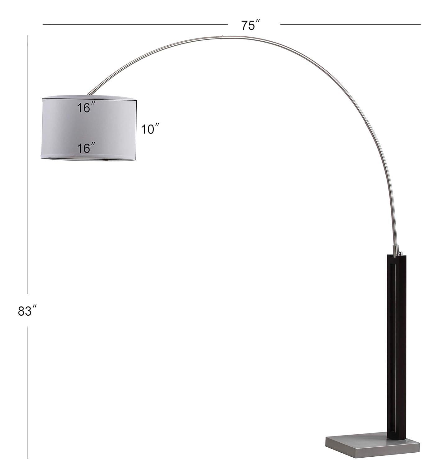 Cosmos Arc Floor Lamp - LIT4350 - Black - Safavieh