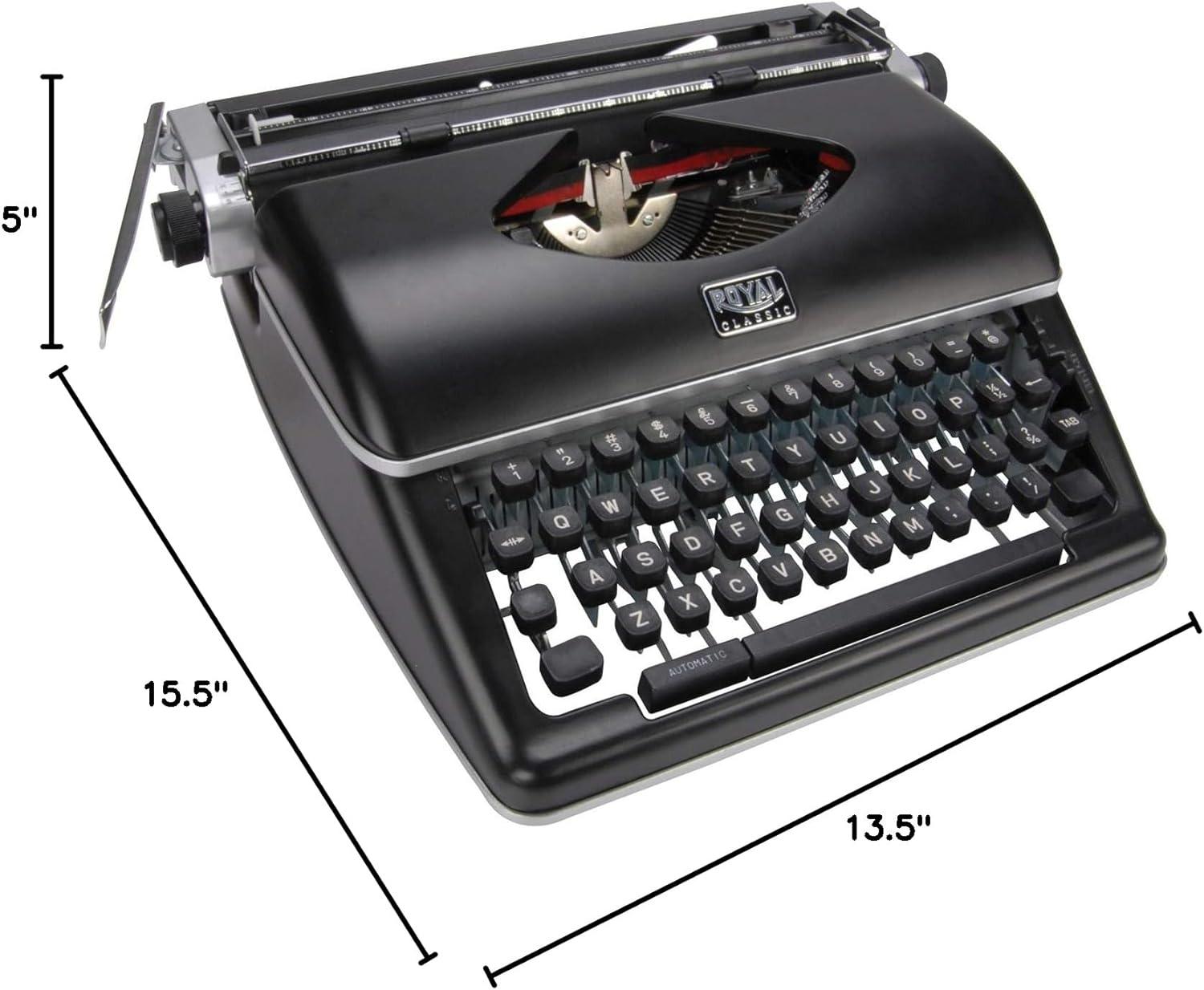 Royal® 7910 Classic Manual Typewriter (Black)