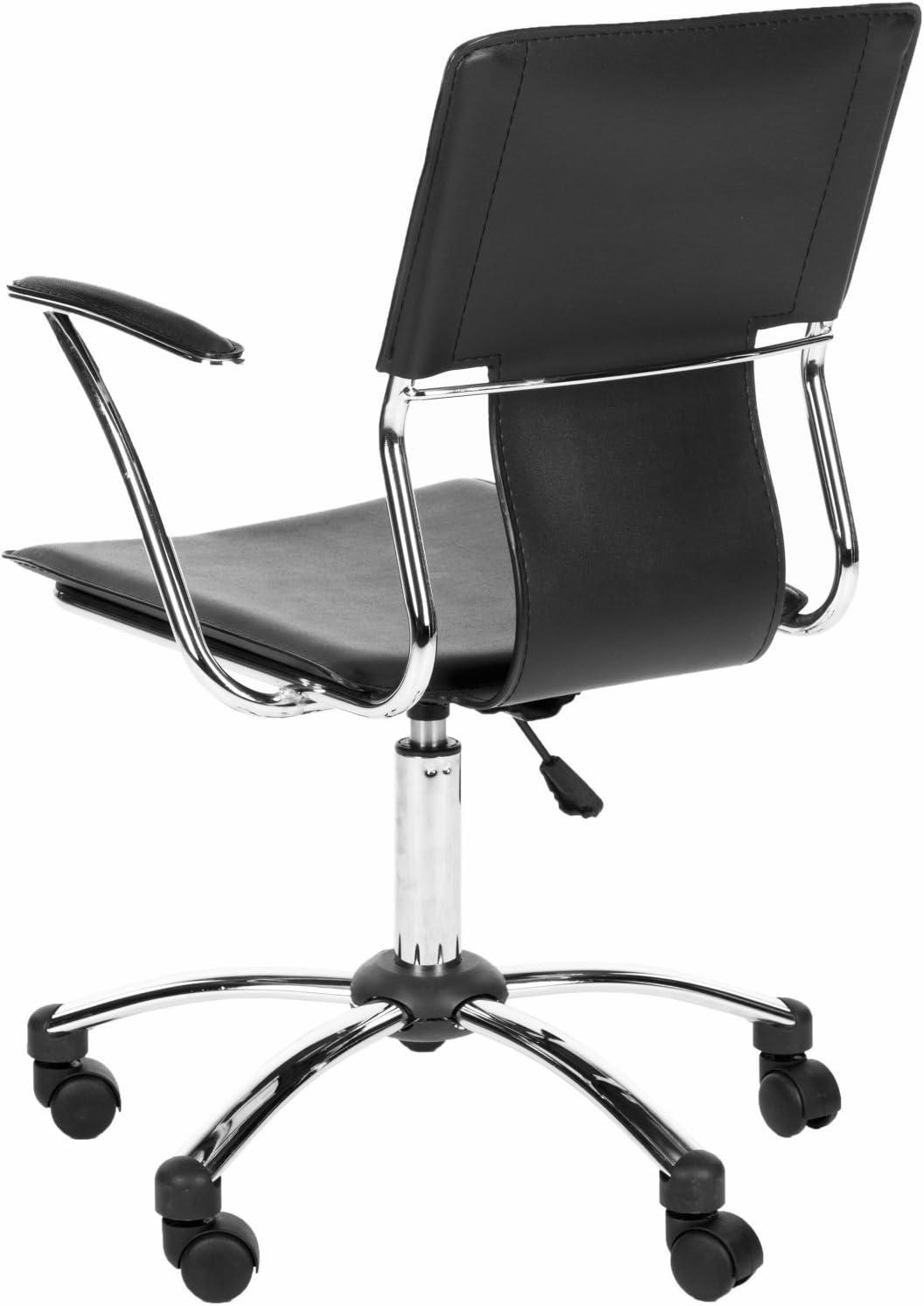 Kyler Desk Chair - Black - Safavieh