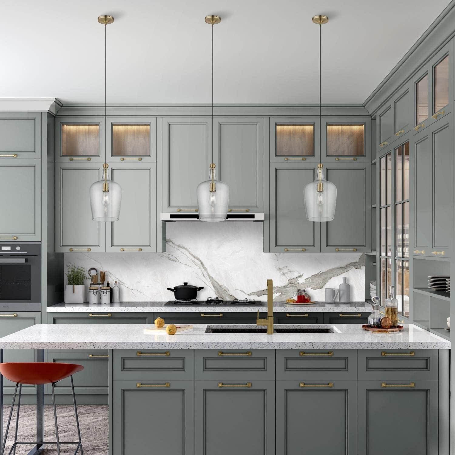 Livex Lighting Avery 1 - Light Pendant in  Antique Brass