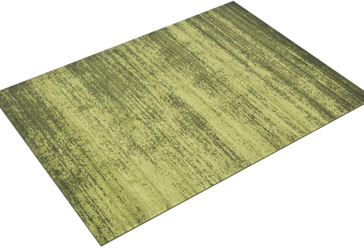 Unique Loom Del Mar Collection Area Rug - Lucille (7' 1" x 10' Rectangle Green/Hunter Green)