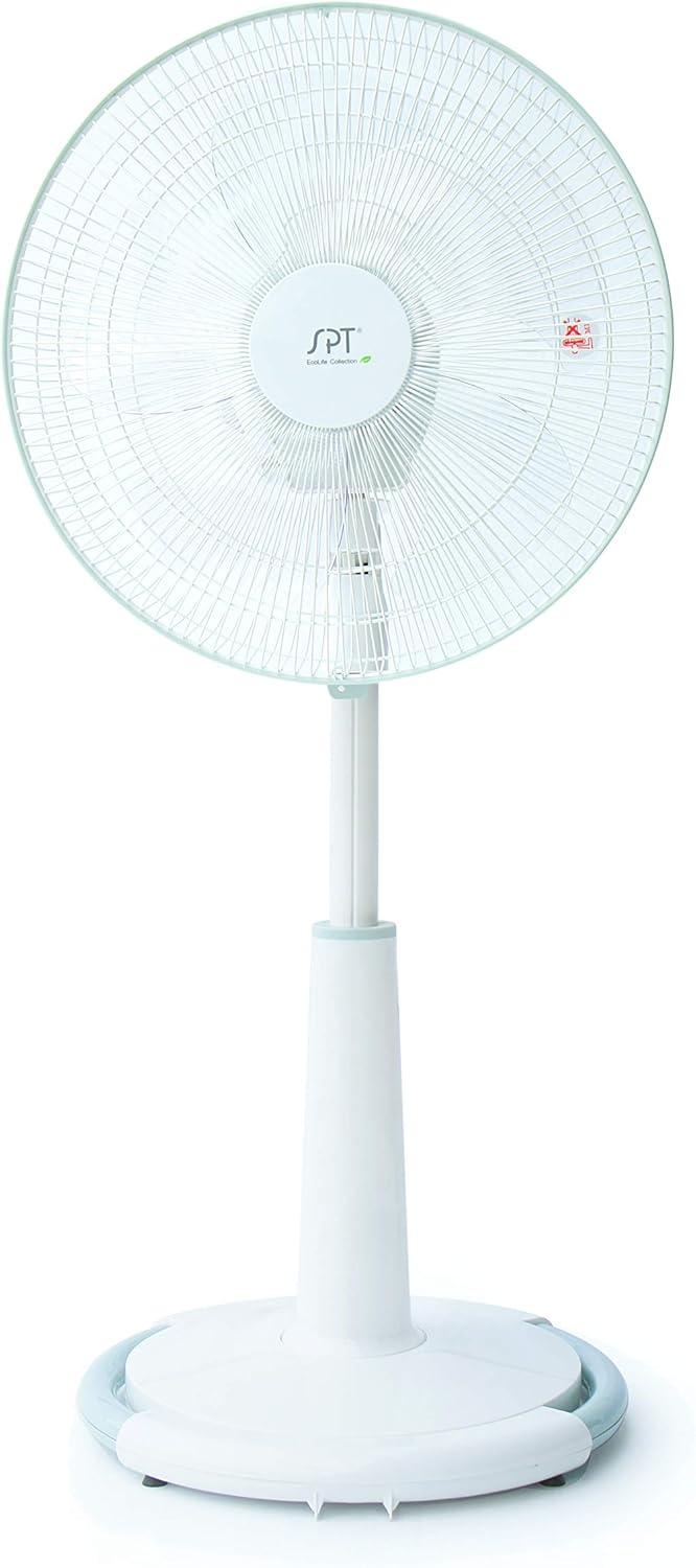 Sunpentown 16" Horizontal 8 Oscillating Standing Fan