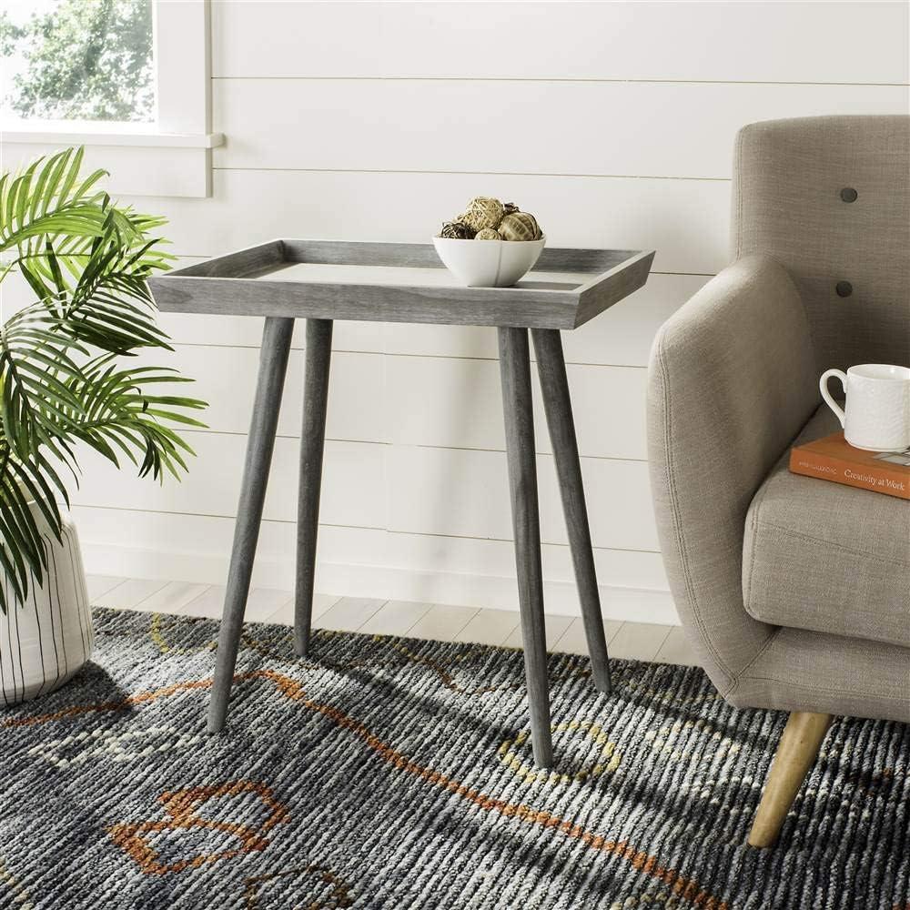 Nonie Tray Accent Table - SlateGrey - Safavieh.