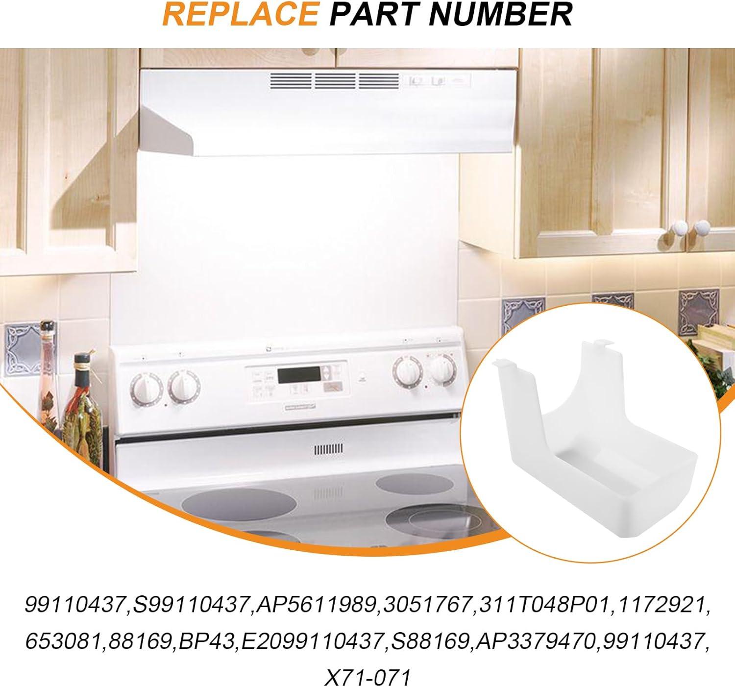 WeiLaiKeQi 99110437 Range Hood Light Lens Cover Lightweight Easy to Install Replacement