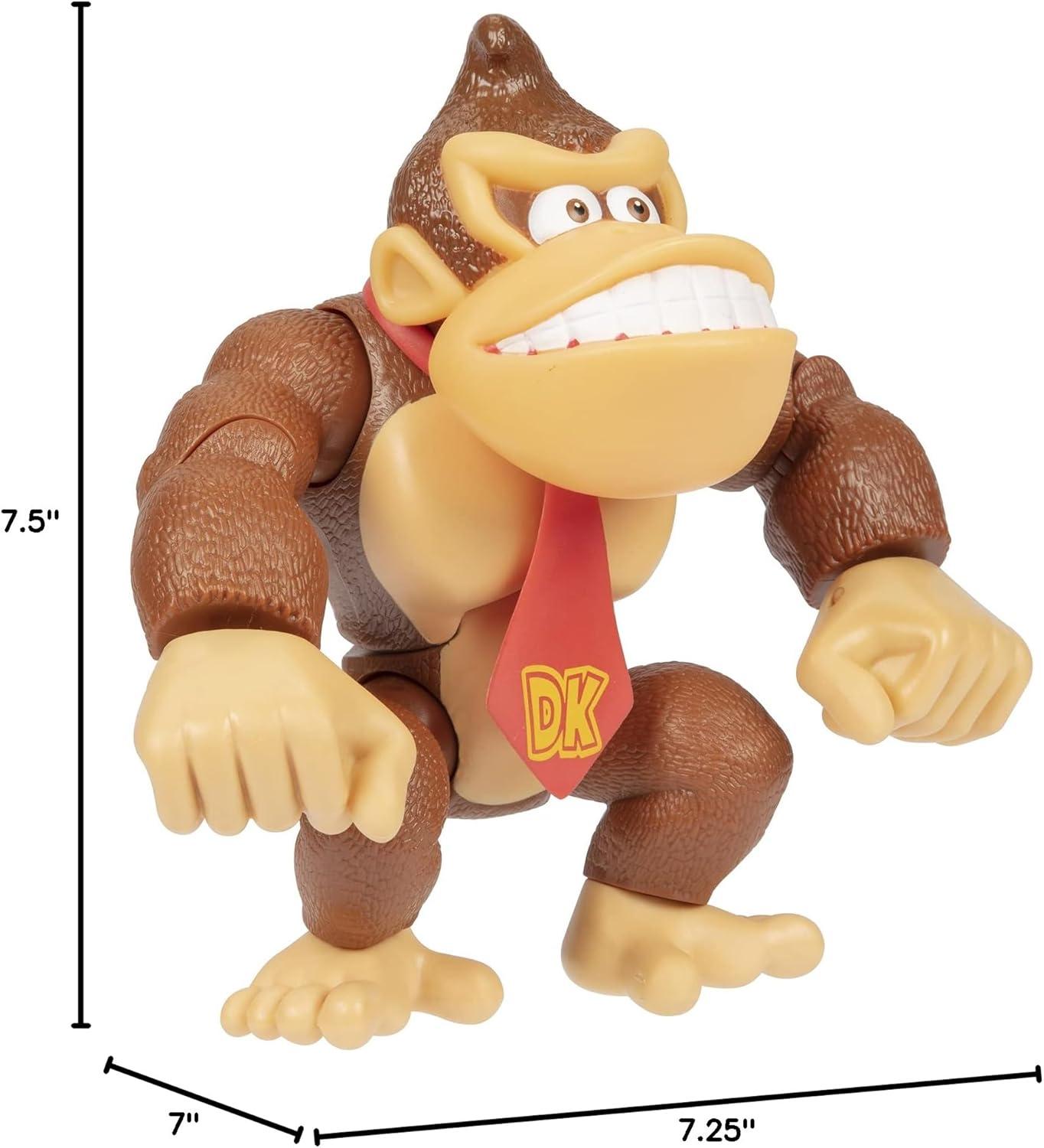 Super Mario Donkey Kong 6-Inch Deluxe Action Figure with Red Tie