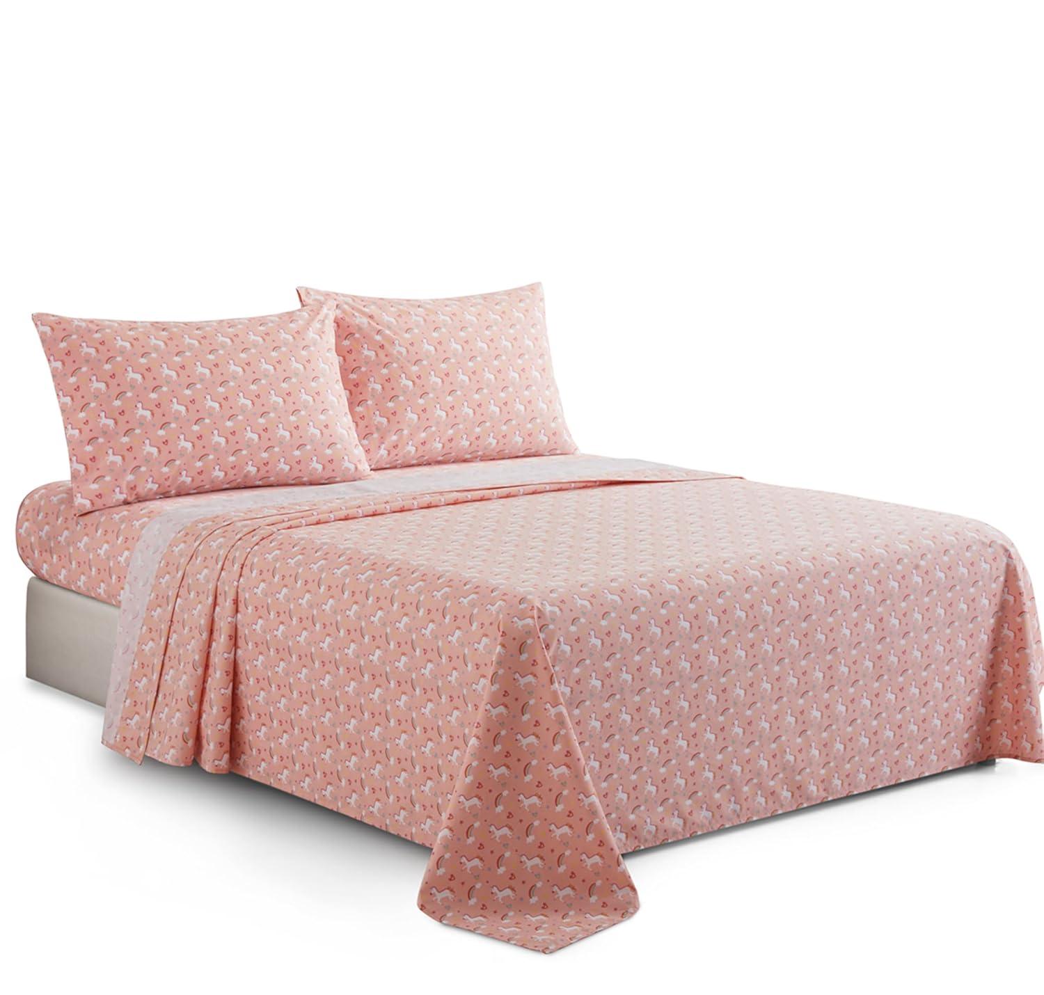 Marina Decoration Percale Machine Printed Animal Print Sheet Set