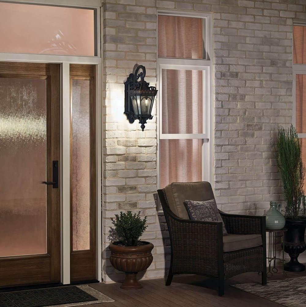 Kichler 9558 Tournai 3 Light 27" Tall Single Outdoor Post Light - Londonderry