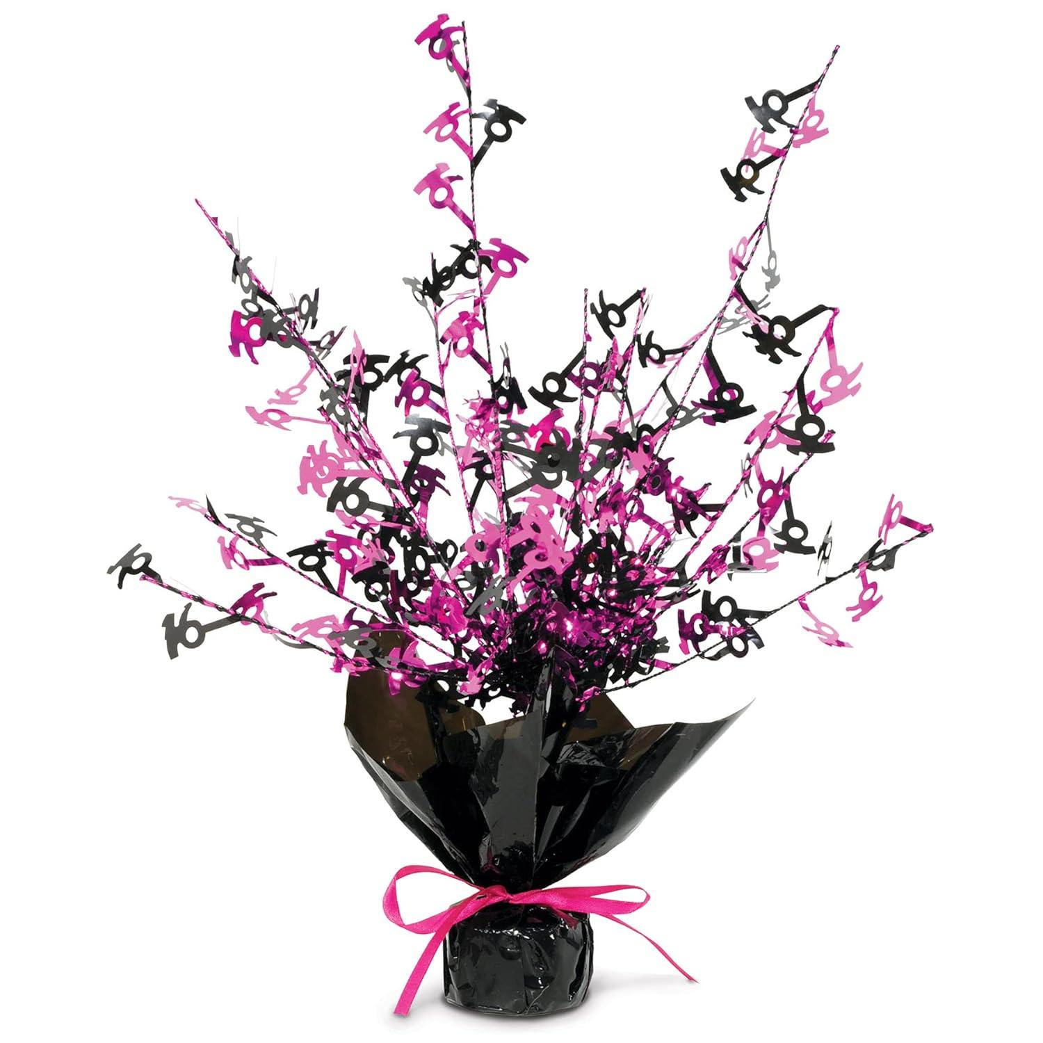 Party Decoration 16 Gleam 'N Burst Centerpiece 15" - 12 Pack (1 Per Package)
