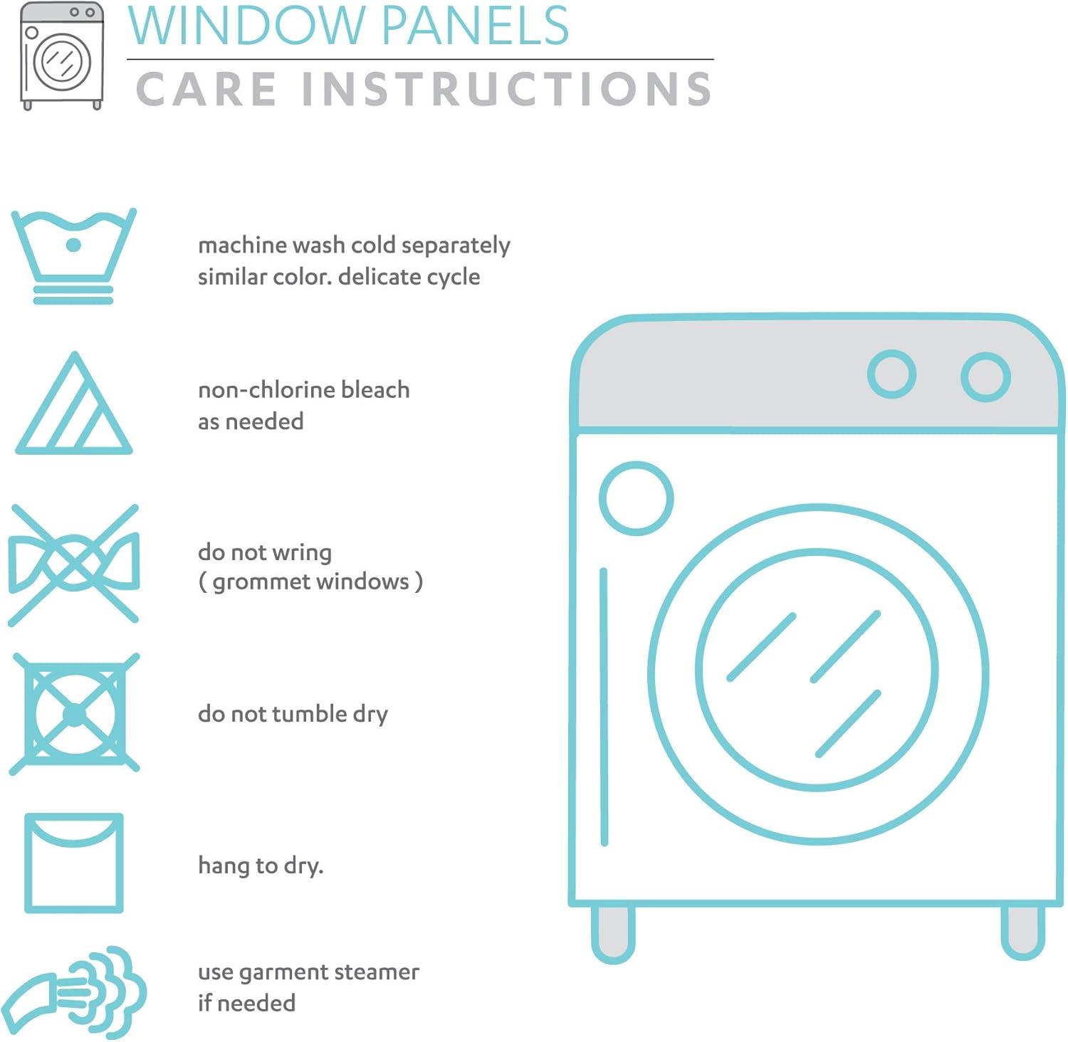 Insulated Polyester Blackout Curtain Pair