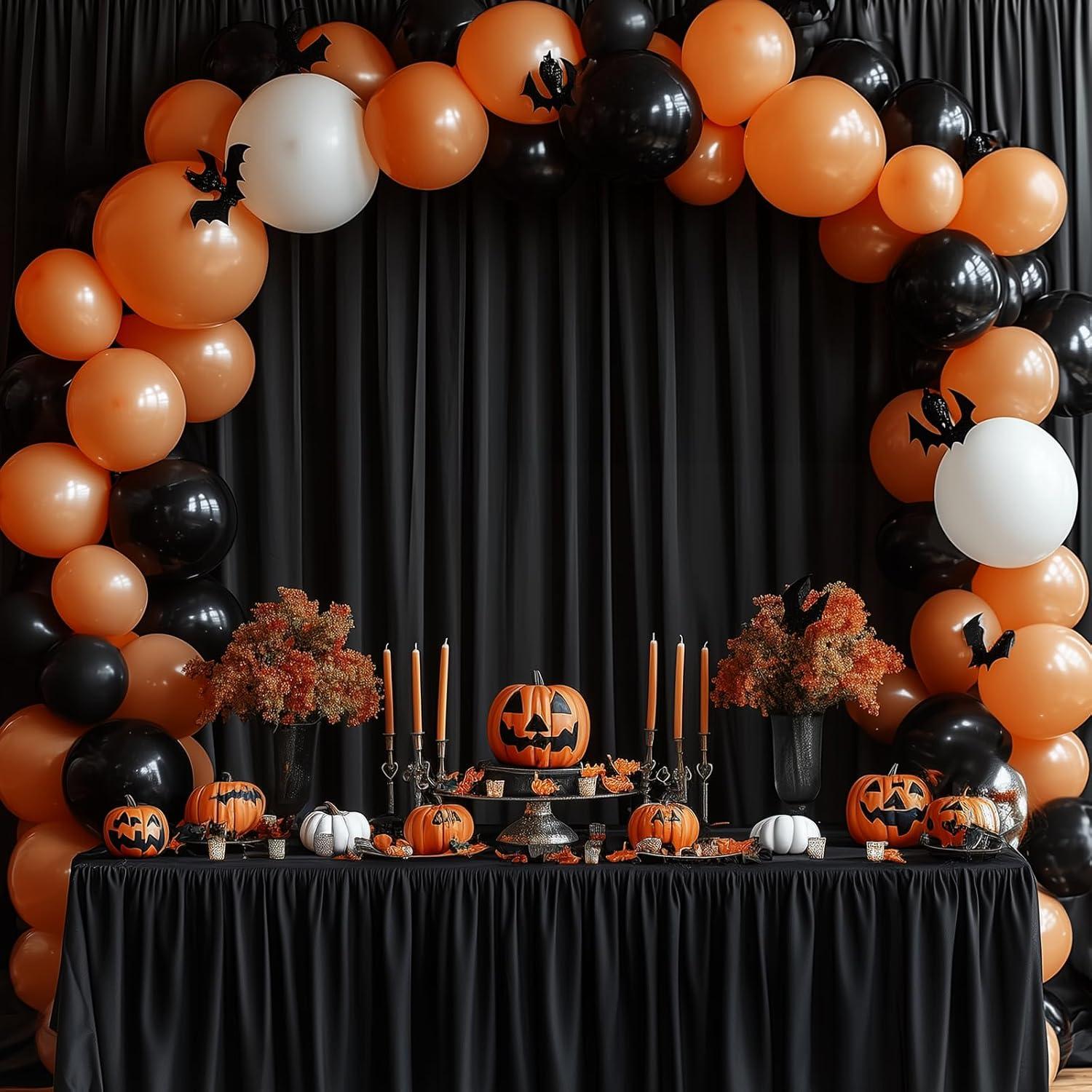 10x10ft White Backdrop Curtain for Parties Wrinkle Free Wedding Baby Curtain Backdrops for Birthday Party