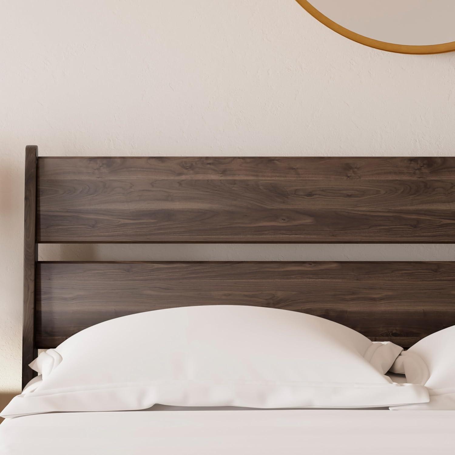 Queen Calverson Panel Headboard Mocha - Signature Design by Ashley