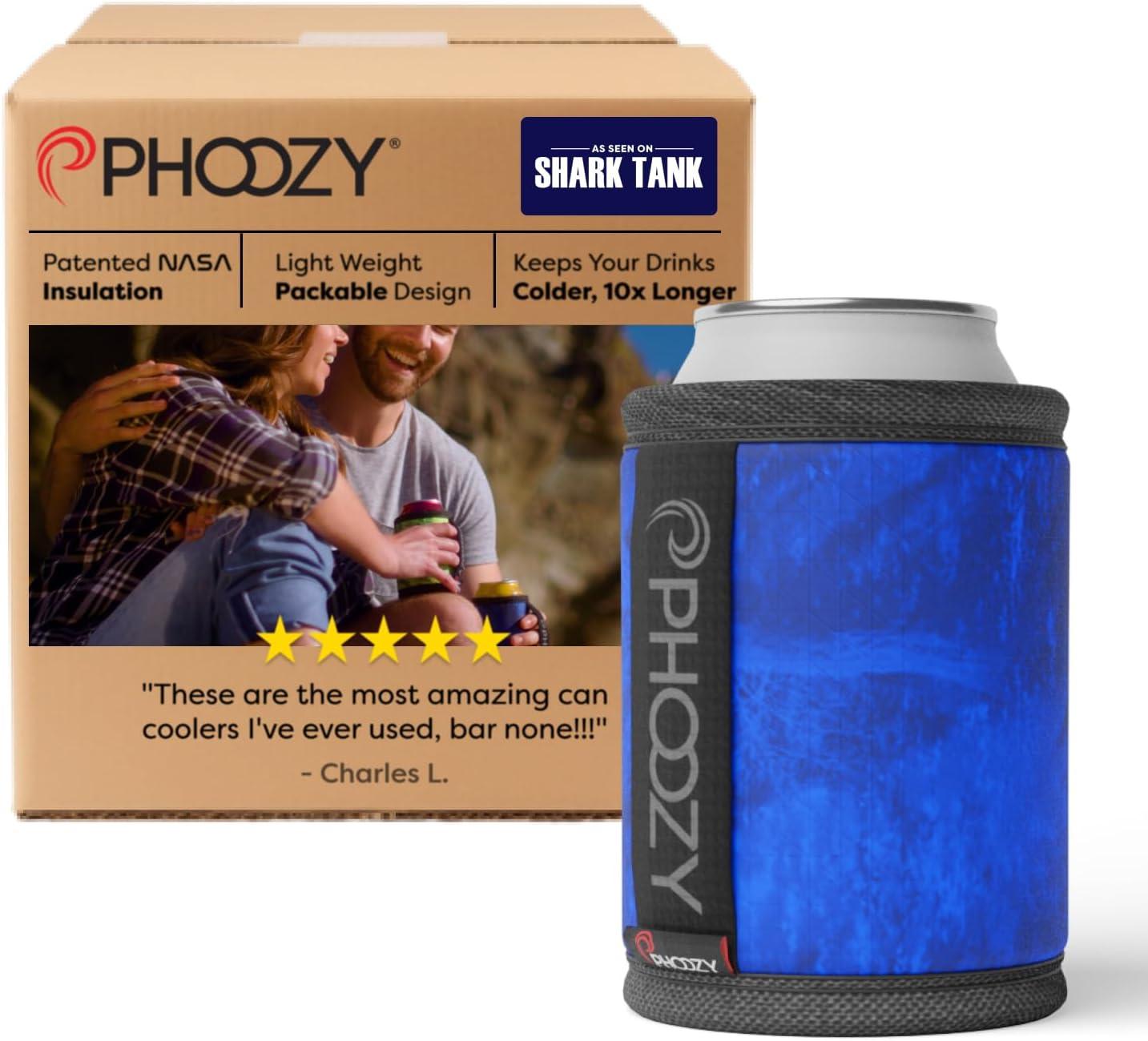 Marlin Blue Insulated Can Cooler with NASA Technology