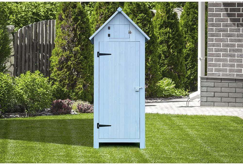 2 ft. 5 in. W x 2 ft D Solid Wood Storage Shed