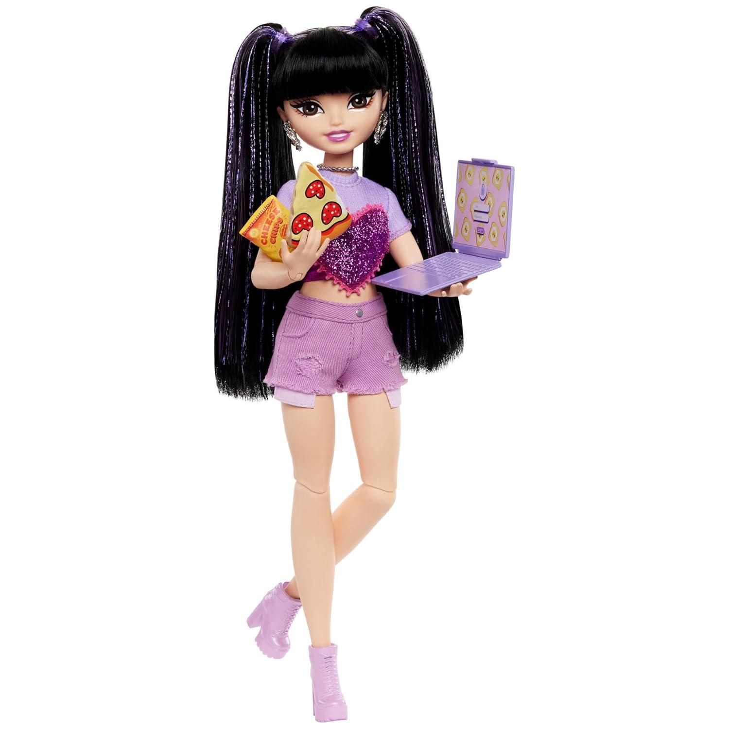 Barbie 12.7" Dream Besties Renee Fashion Doll with 11pc Food Themed Accessories