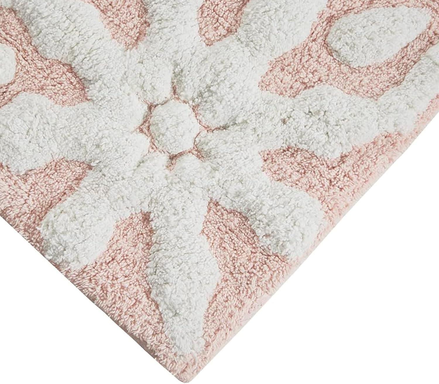 Casablanca Medallion Cotton Tufted Bath Rug