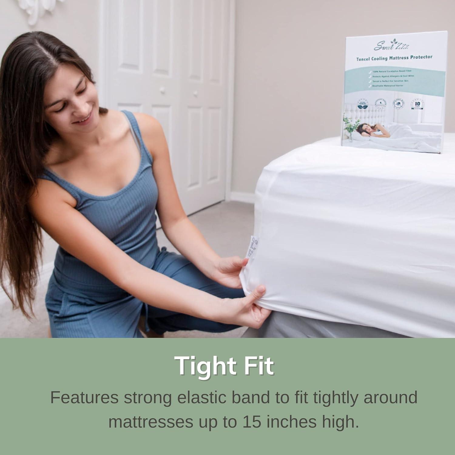 Sweet Zzz Water Proof Cooling Mattress Covers and Protector