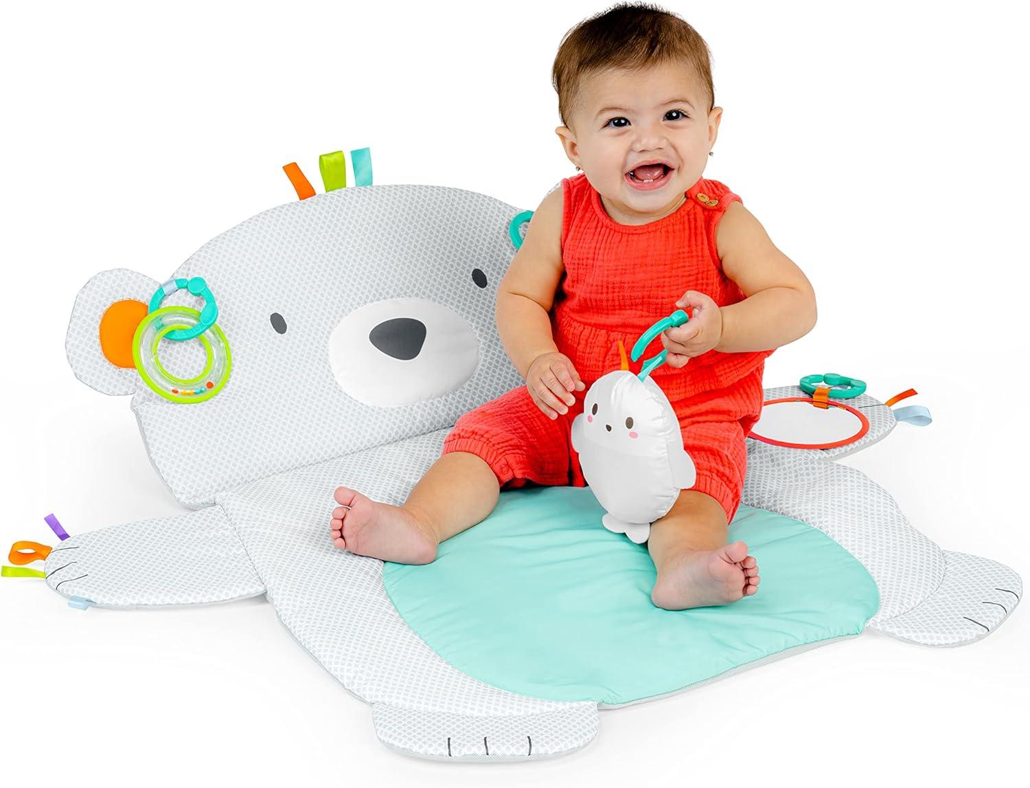 Bright Starts Tummy Time Prop & Play Mat