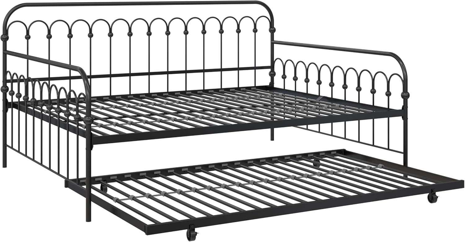 Bright Pop Metal Daybed with Trundle