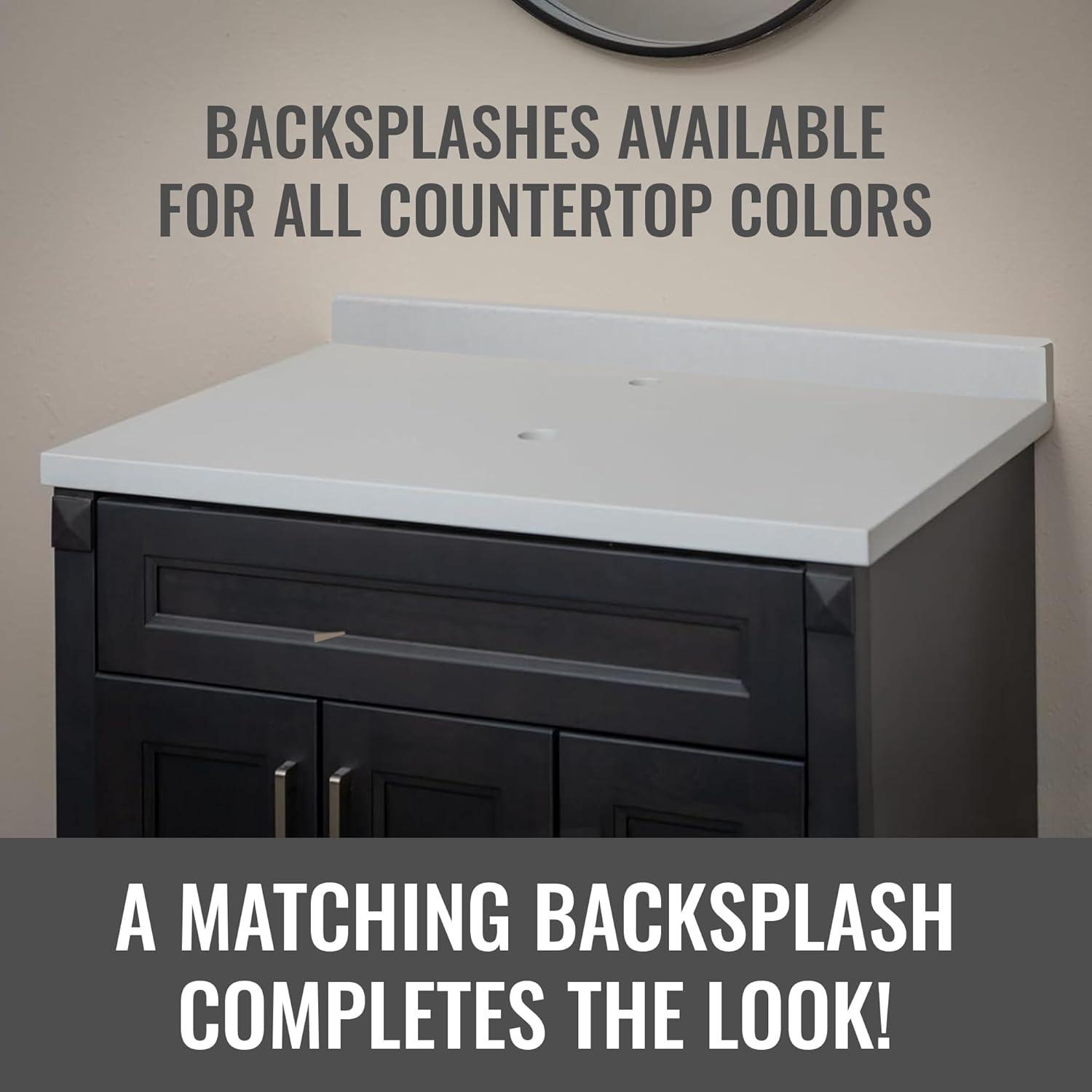 Eden Terrazzo 31'' Stone Single Bathroom Vanity Top