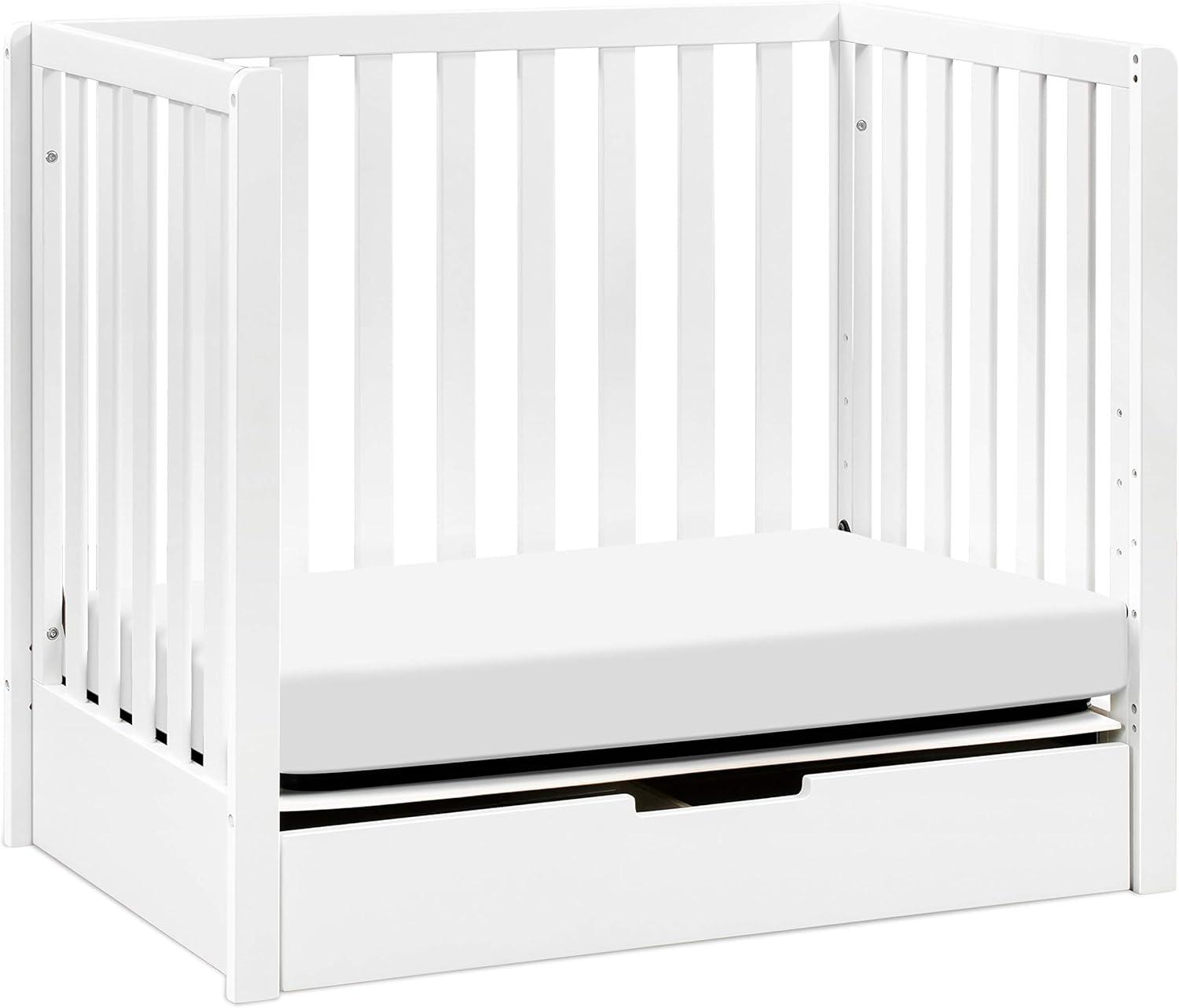 Colby 4-in-1 Mini Convertible Crib with Storage