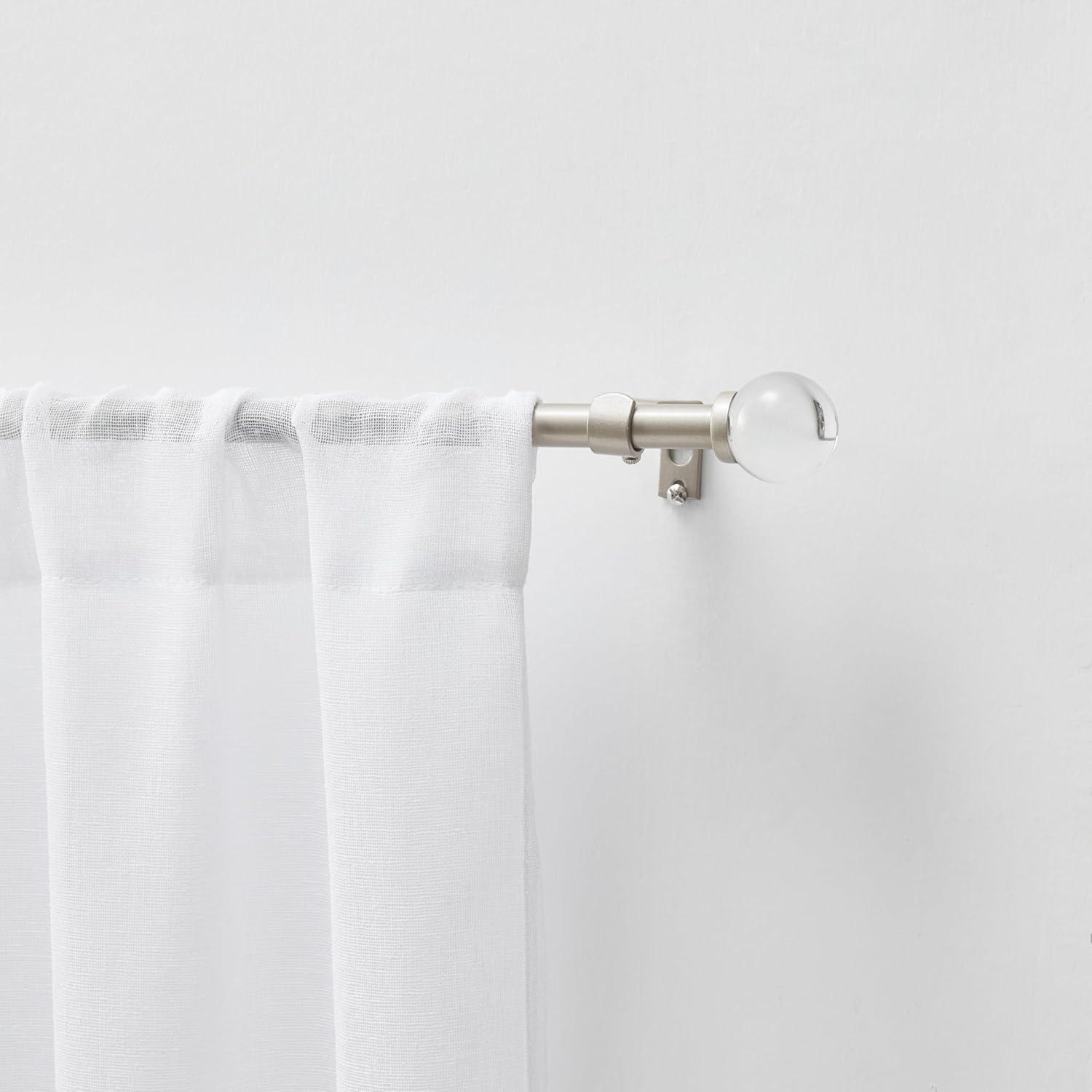 Martha Stewart Martha Stewart Beaufort Rod And Finial Set, 48'' - 86In