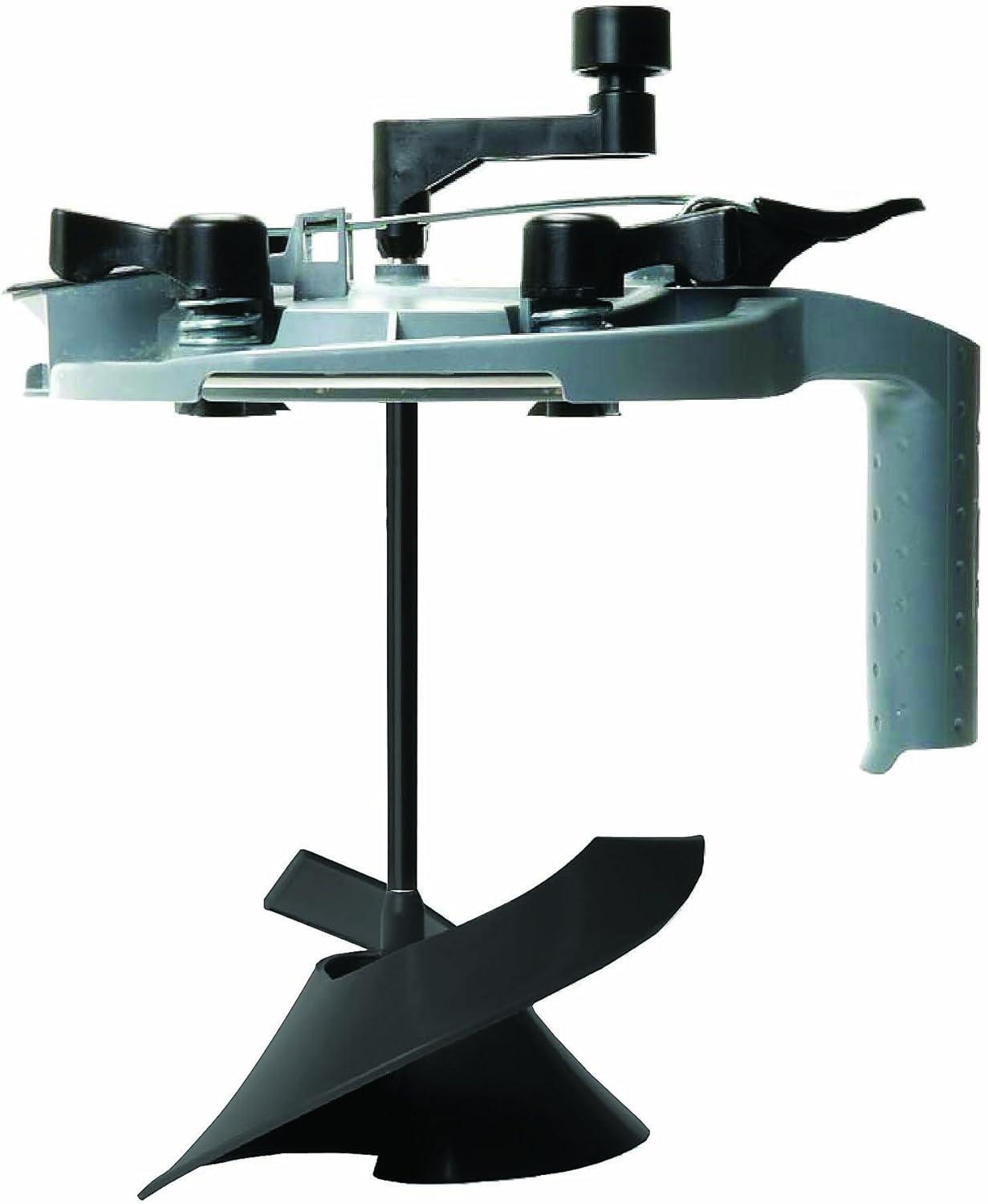 Paint Lid – Gallon Size Paint Can Pour Spout – Easy, Mess-Free Mixing Mate Paint Can Lid – Pistol Grip Handle Paint Mixers to Stir, Pour, & Store – Simply Twist to Secure