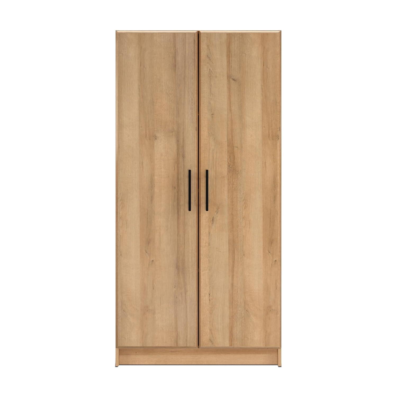 Prepac 32" Elite Storage Cabinet Oak