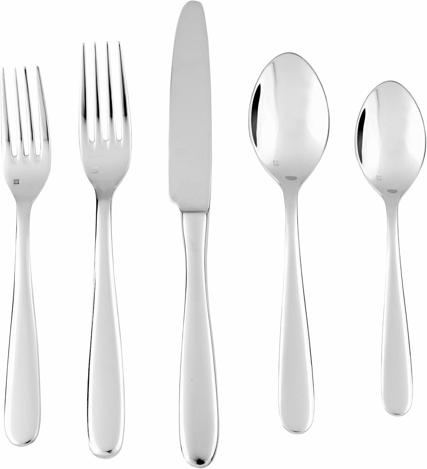 Gourmet Flat Serving Spoon 12 Guests (Set of 12)