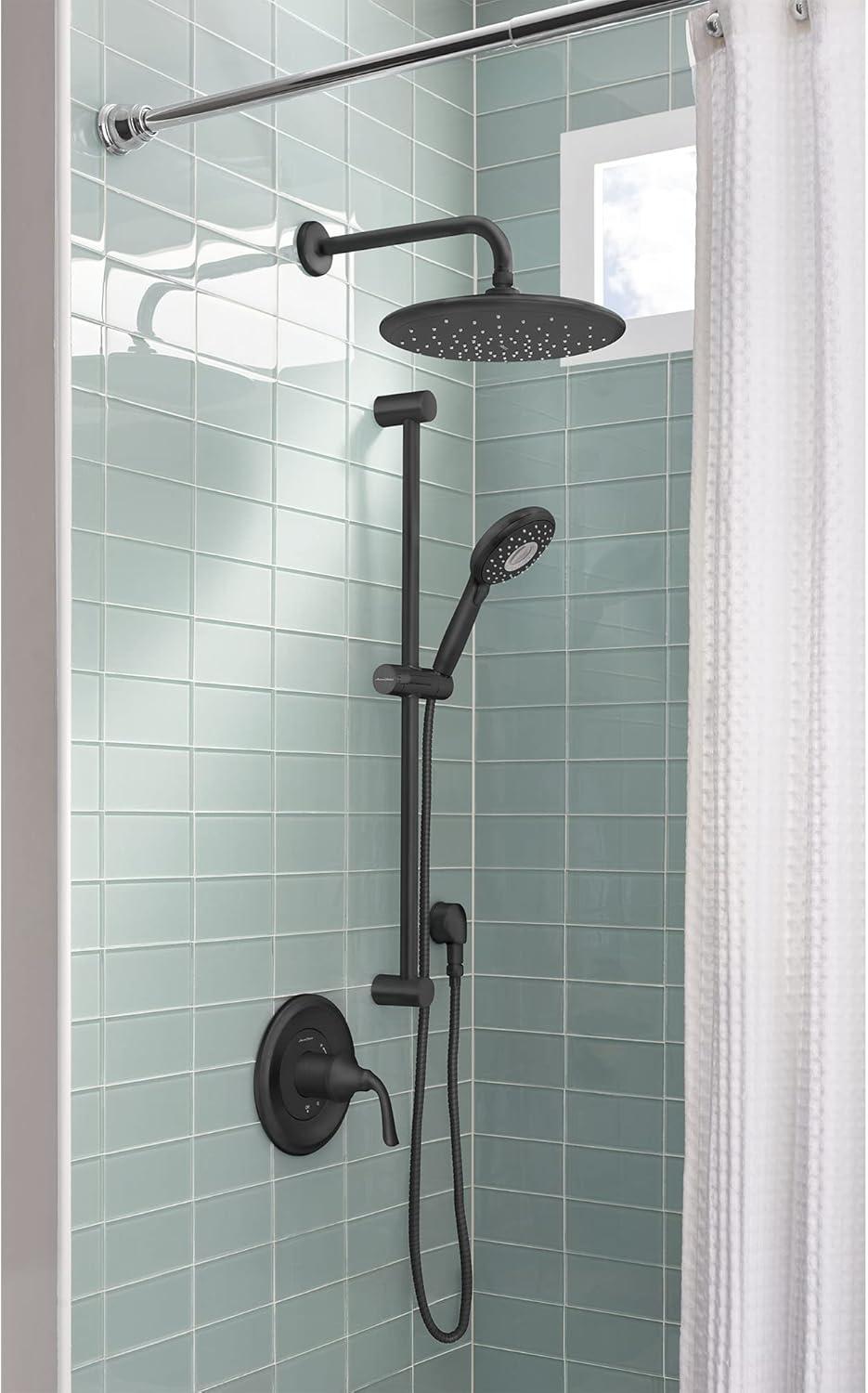 American Standard Spectra Plus Handheld Shower Head with Slide Bar 1.8 GPM, Matte Black