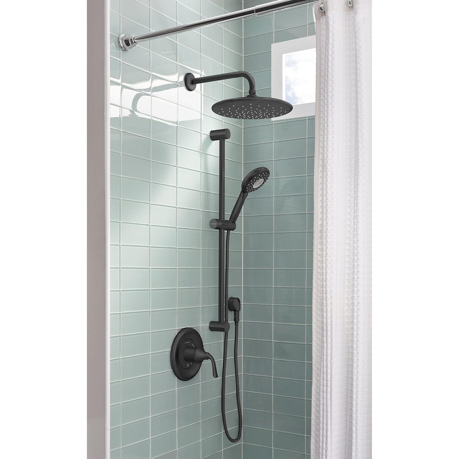 American Standard Spectra Plus Handheld Shower Head with Slide Bar 1.8 GPM, Matte Black