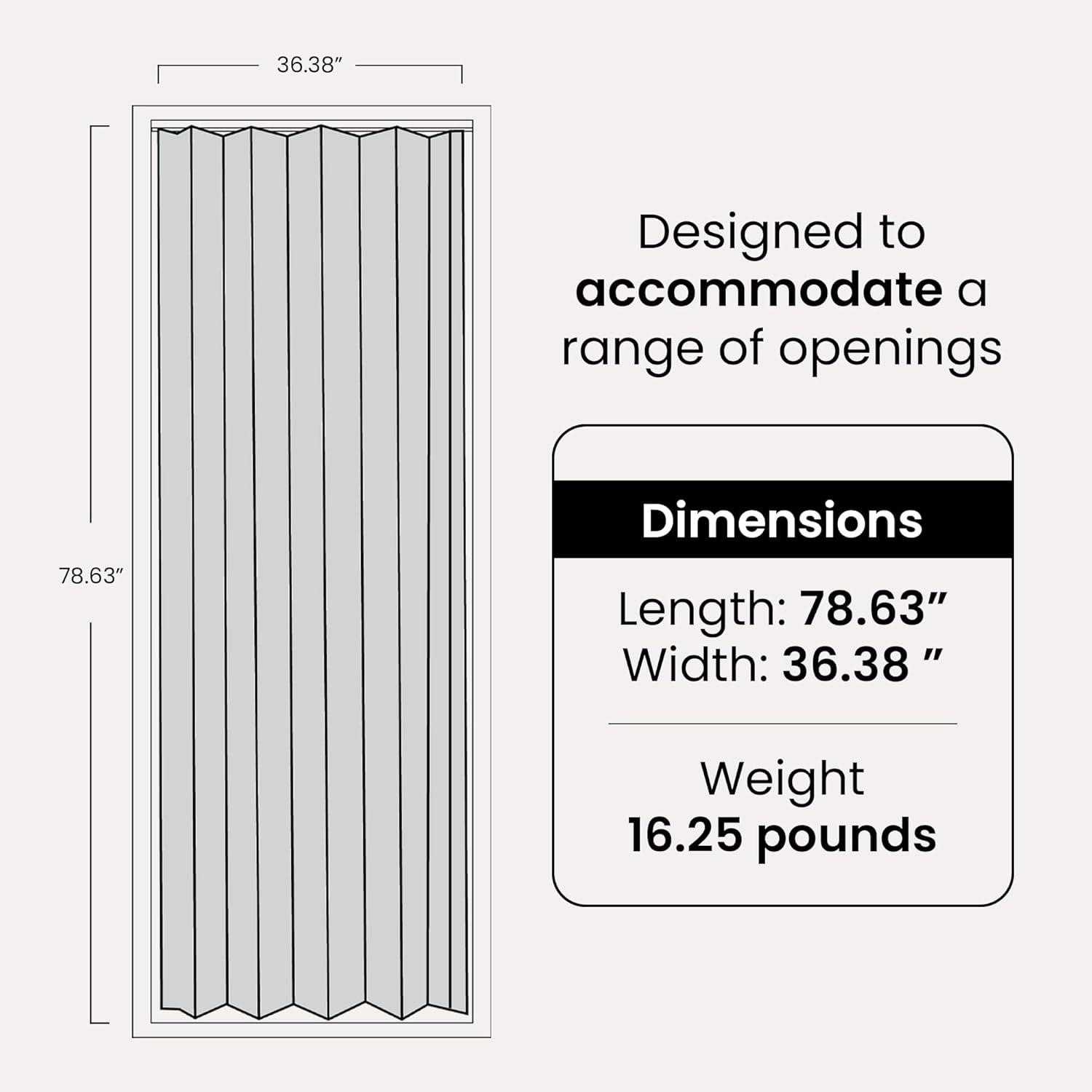 48'' Hollow Flush Accordion Door