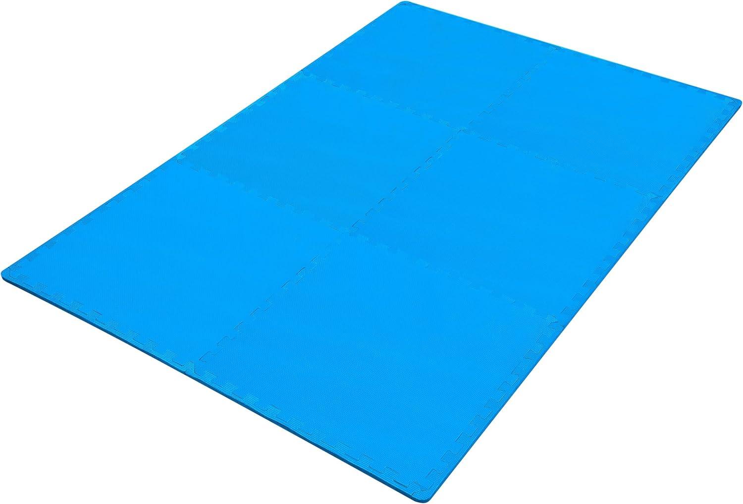 BalanceFrom Fitness Interlocking EVA Foam Exercise Mat Tiles