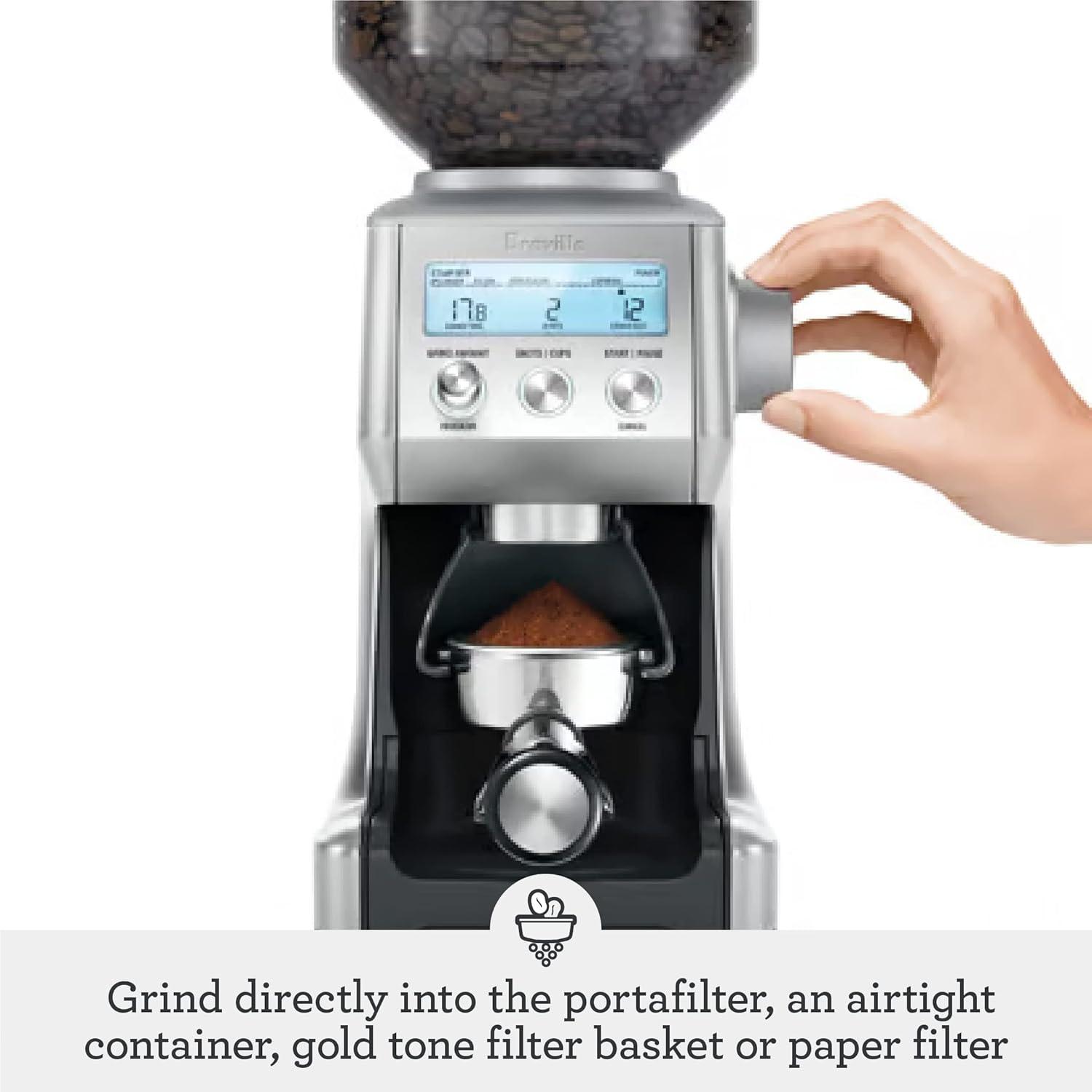 Breville ® Smart Grinder™ Pro Conical Burr Grinder in Stainless Steel