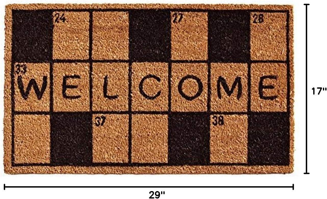 Calloway Mills Crossword Welcome Outdoor Doormat