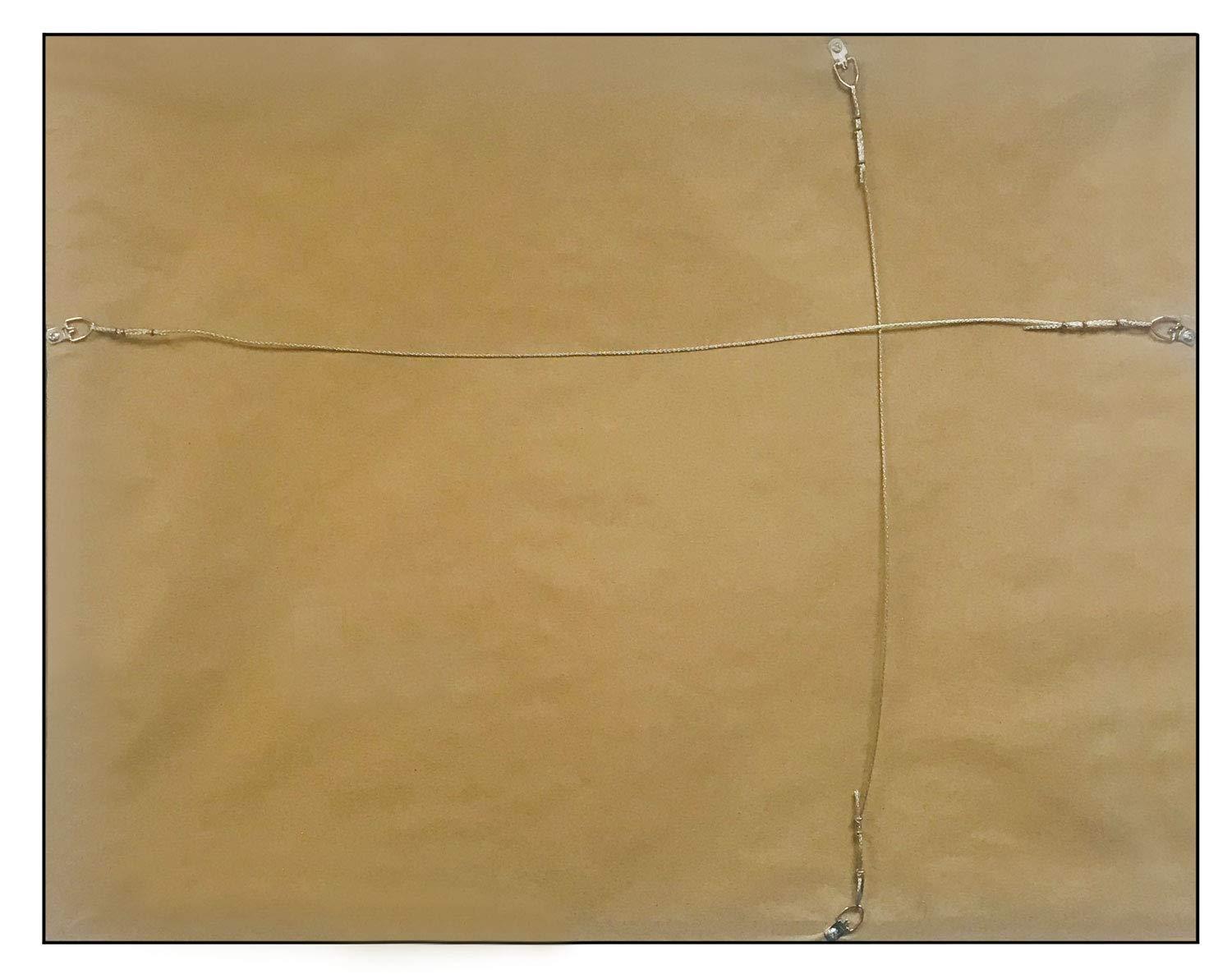 32" x 26" Brushed Nickel Framed Wall Mirror Silver - Amanti Art: Modern Beveled, No Assembly, Wall Mount