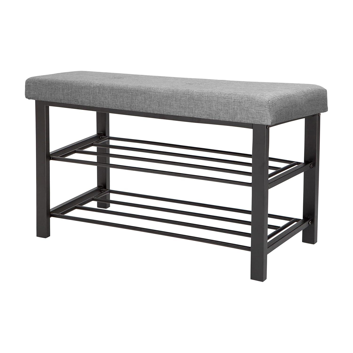 Winston Porter Kolten Faux Leather Upholstered Storage Bench