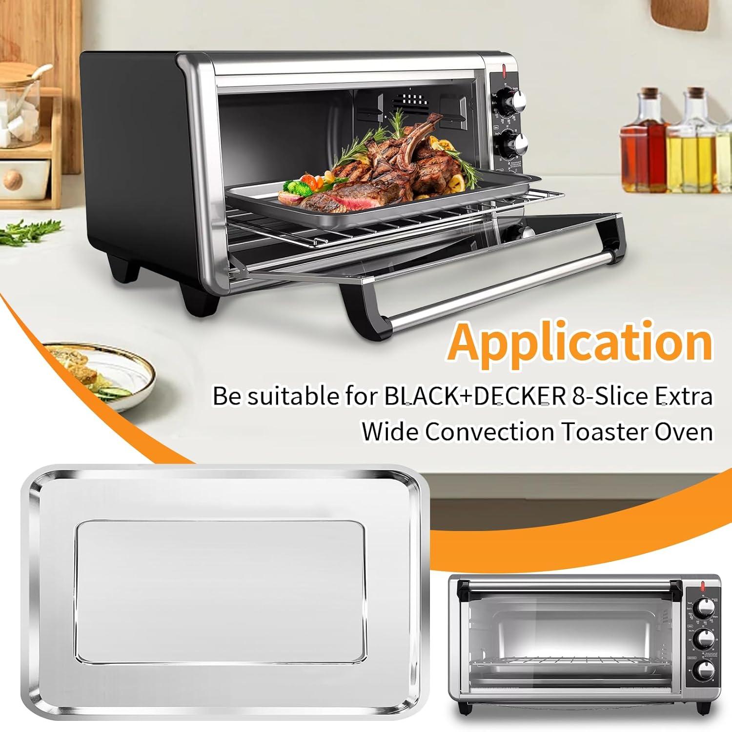 GCQ Air Fryer Wire Rack for 26 QT Extra Large Air Fryer, 12.5''*11.5'' Stainless Steel Air Fryer Accessories Roasting Steamer Grill Racks