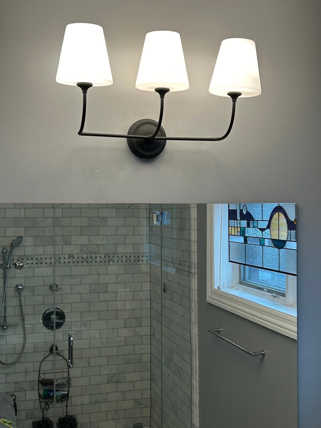 Crystorama Lighting - Bathroom Vanity - Sylvan 3 Light Bath Vanity in Classic