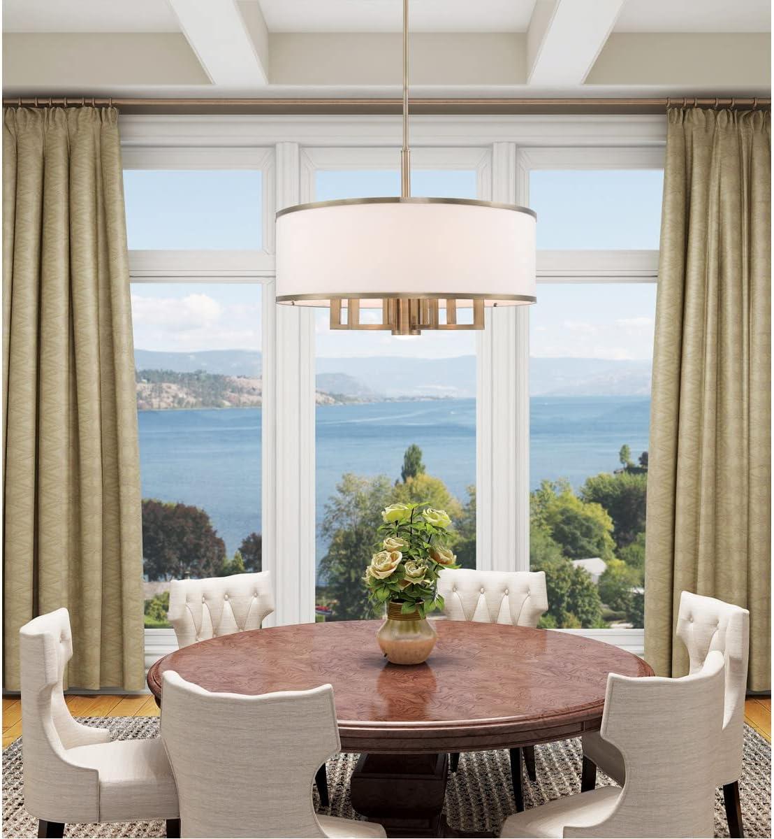 Livex Lighting Park Ridge 6 - Light Chandelier in  Antique Brass