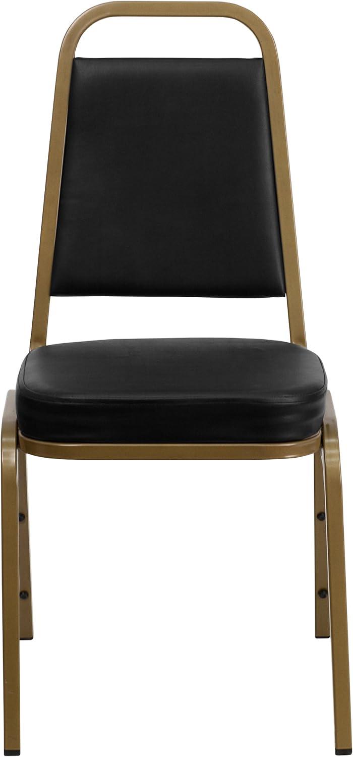 Flash Furniture Amaya Trapezoidal Back Stacking Banquet Chair with 2.5" Thick Seat