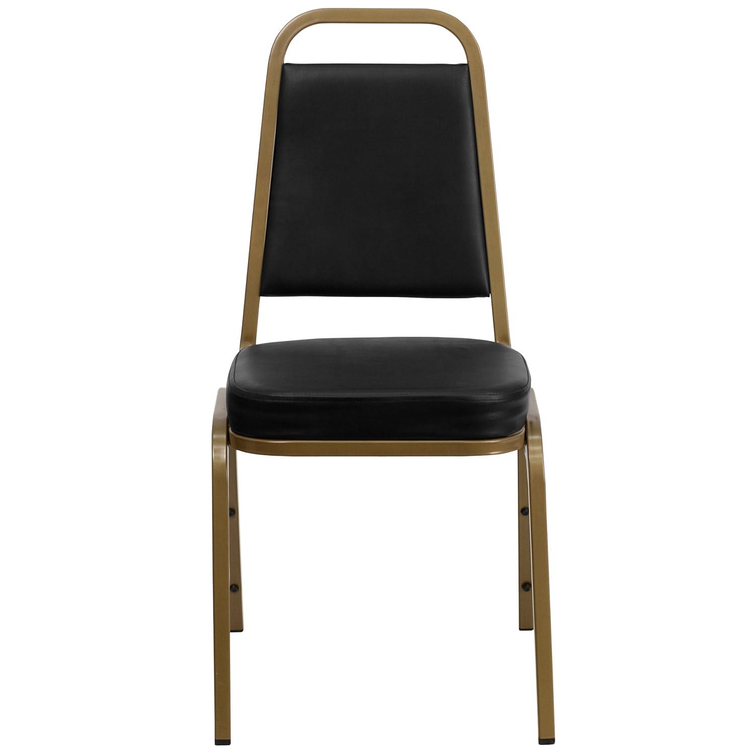 Flash Furniture Amaya Trapezoidal Back Stacking Banquet Chair with 2.5" Thick Seat
