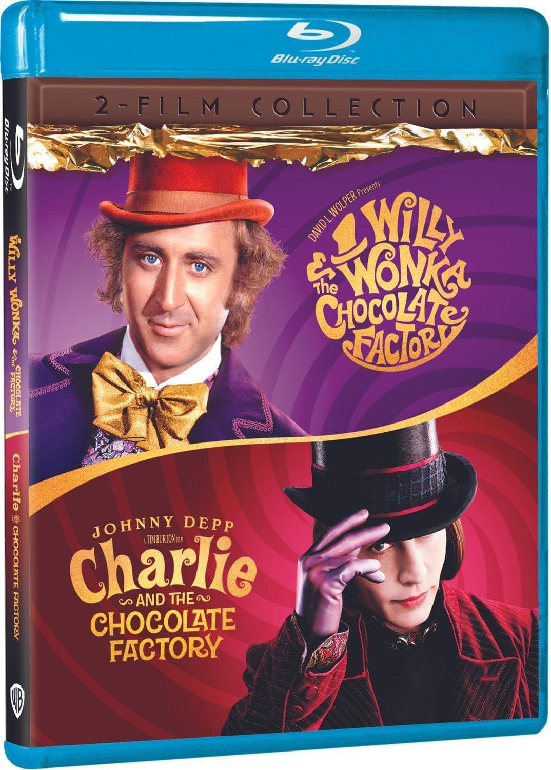 Willy Wonka & the Chocolate Factory / Charlie and the Chocolate Factory 2-Film Collection (Blu-ray)(2011)