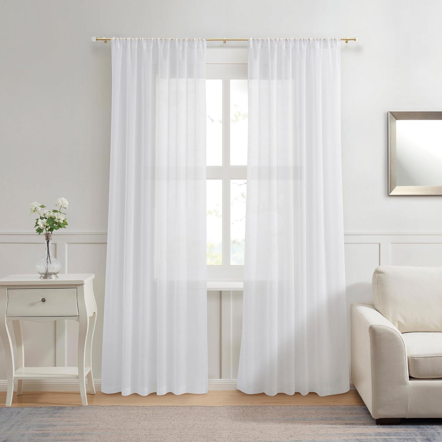 Martha Stewart Martha Stewart Beaufort Rod And Finial Set, 48'' - 86In